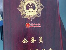 人民满意公务员奖章